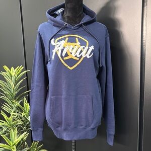 Ariat REAL Shield Pullover Hoodie,fleece lined,pouch pocket, rib knit cuff/waist